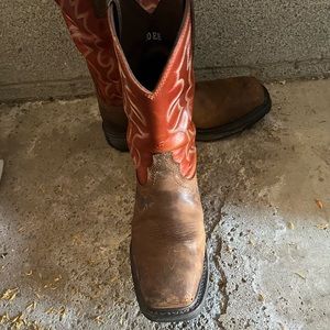 Ariat steel toe work boots